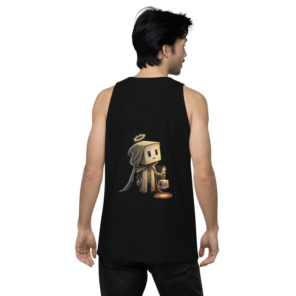 Drift × Voxel Saint — Black Graphic Tank