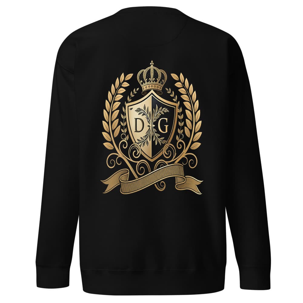 Drift × DG Crest — Black Premium Sweatshirt