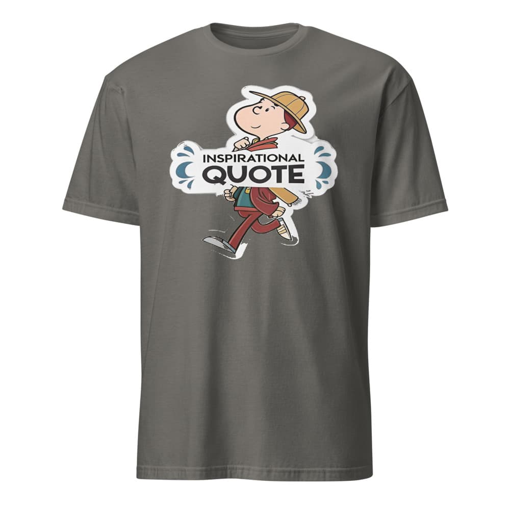 Drift × Quote Life — Charcoal Graphic Tee