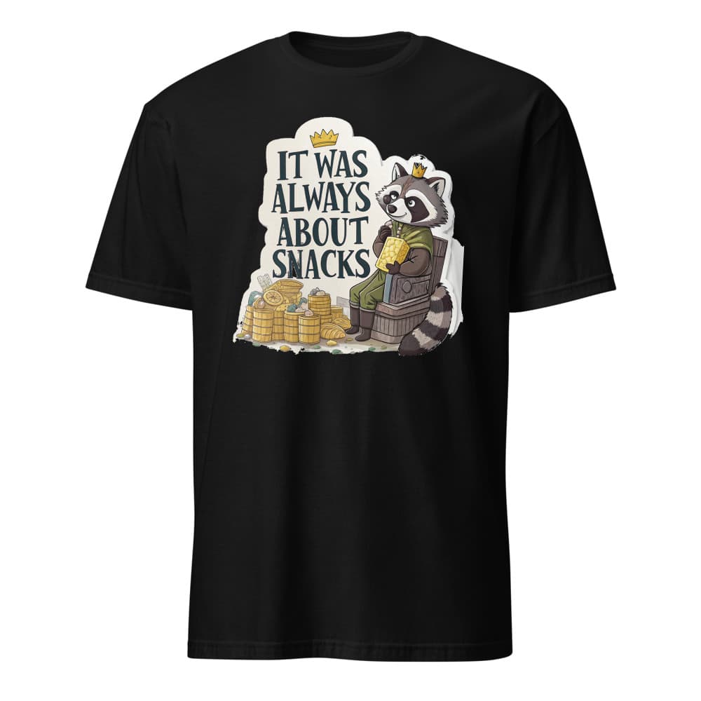 Drift × Snack Sovereign — Black Meme Graphic Tee