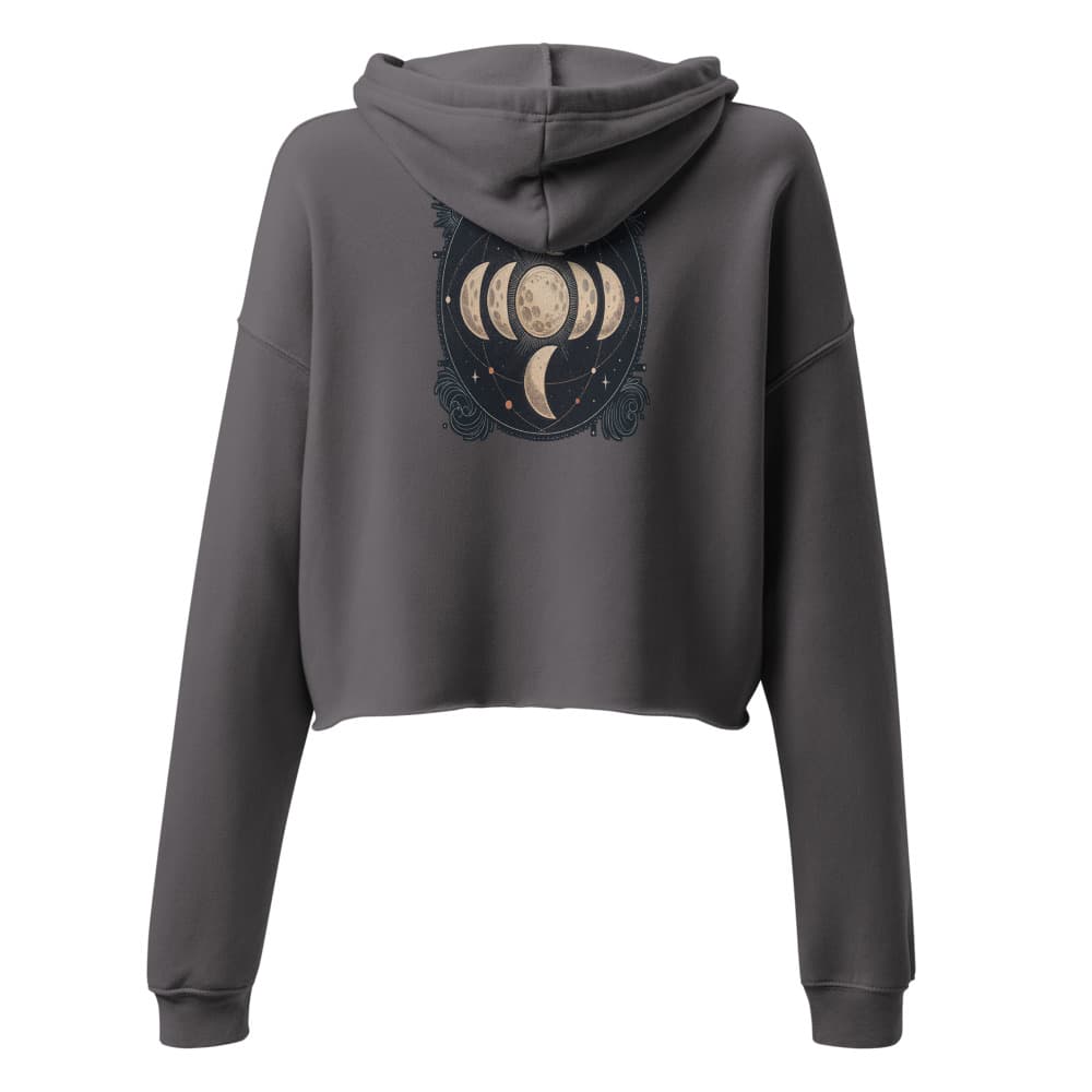 Drift × Moonshade — Cropped Hoodie Storm