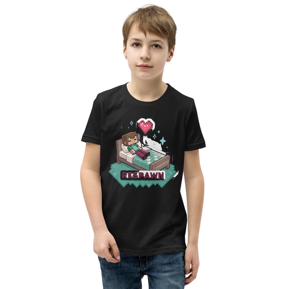 Drift × Respawn — Kids Black Graphic Tee