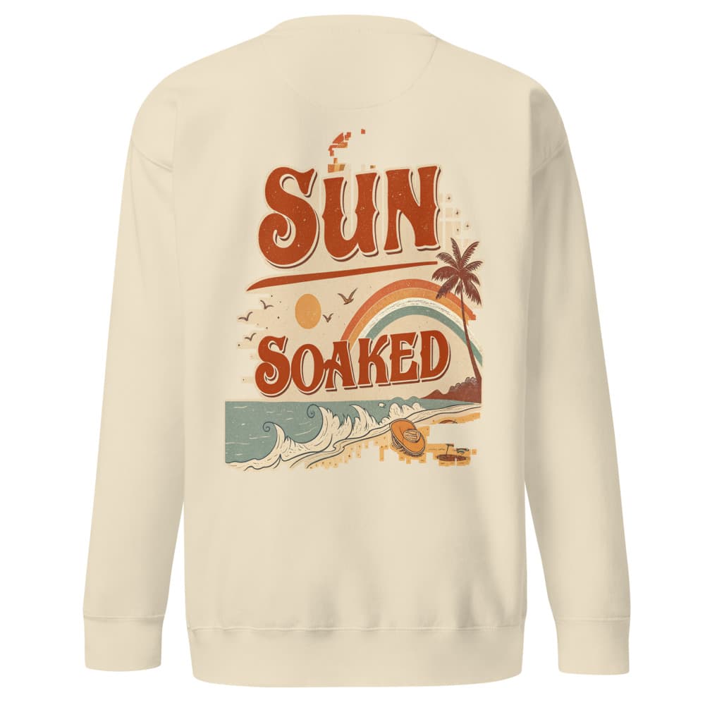 Drift × Sun Soaked — Bone Crew Sweatshirt